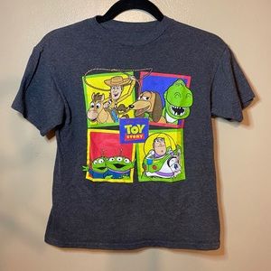 Boys Small Gray Toy Story Graphic Tee